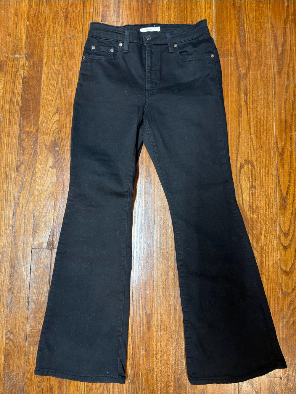 Levi’s 726 Women's Flared Jeans in Black